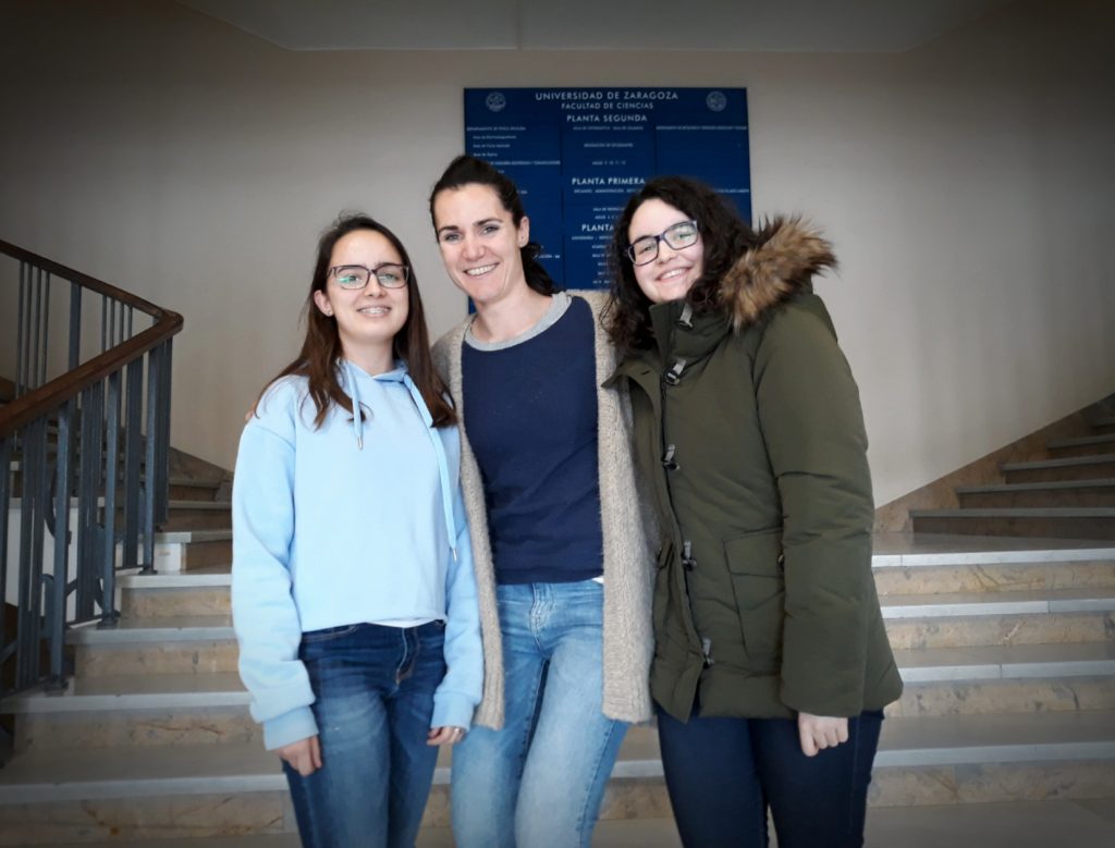 Marta Álvarez, Arantza Isasi y Jara Berdún