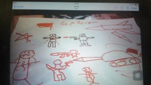 dibujo niños